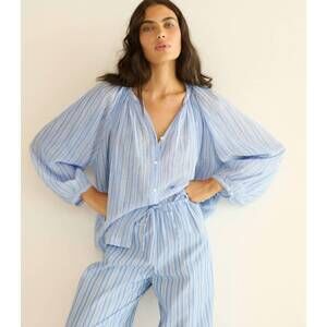 NEW DÔEN jonie top in salerno stripe